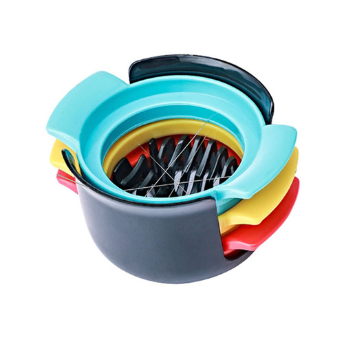 Three-in-one egg cutter, fancy egg cutter, tofu cutter, preserved egg cutter, multifunctional egg cutter