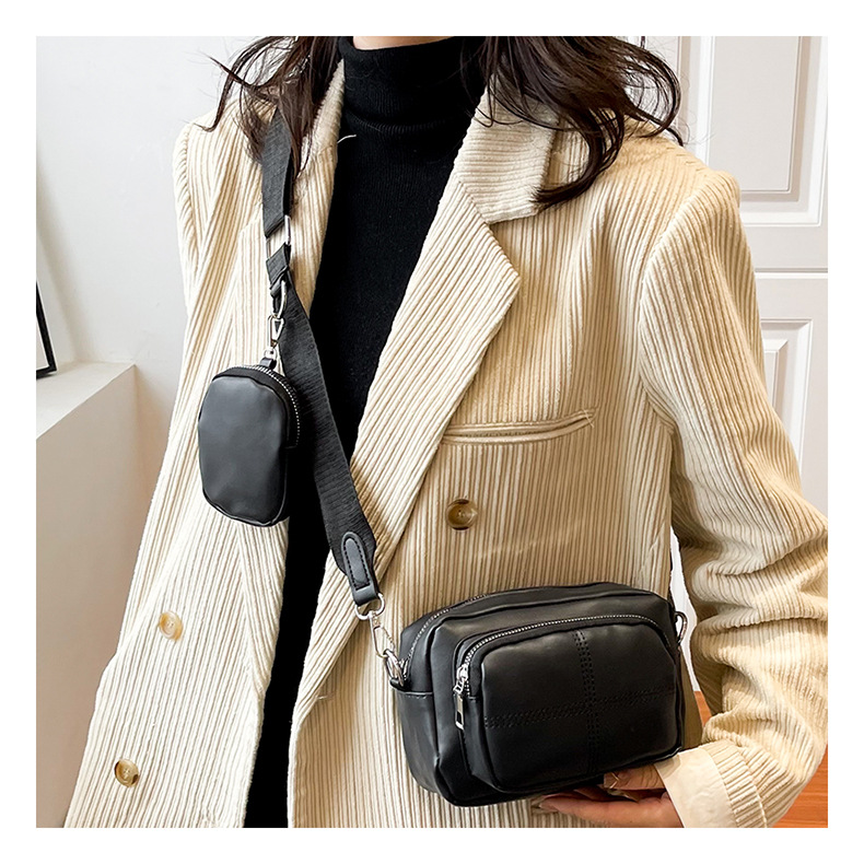 Nowa, mała, popularna torba listonoszka Baigou Box Nylon na jedno ramię dla kobiet_voghion.com