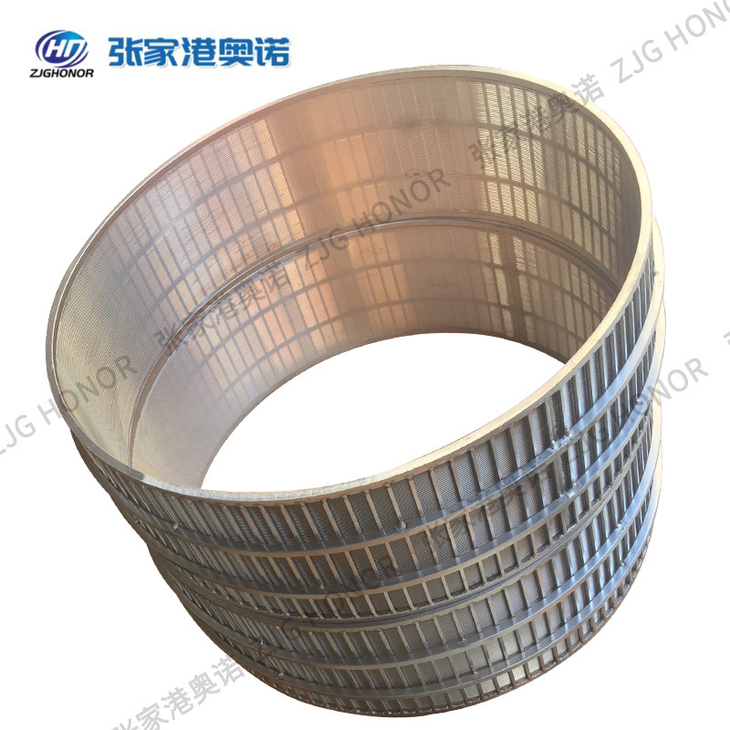 供应不锈钢条缝筛楔形绕丝约翰逊滤网 高精度纯圆筛管滤芯
