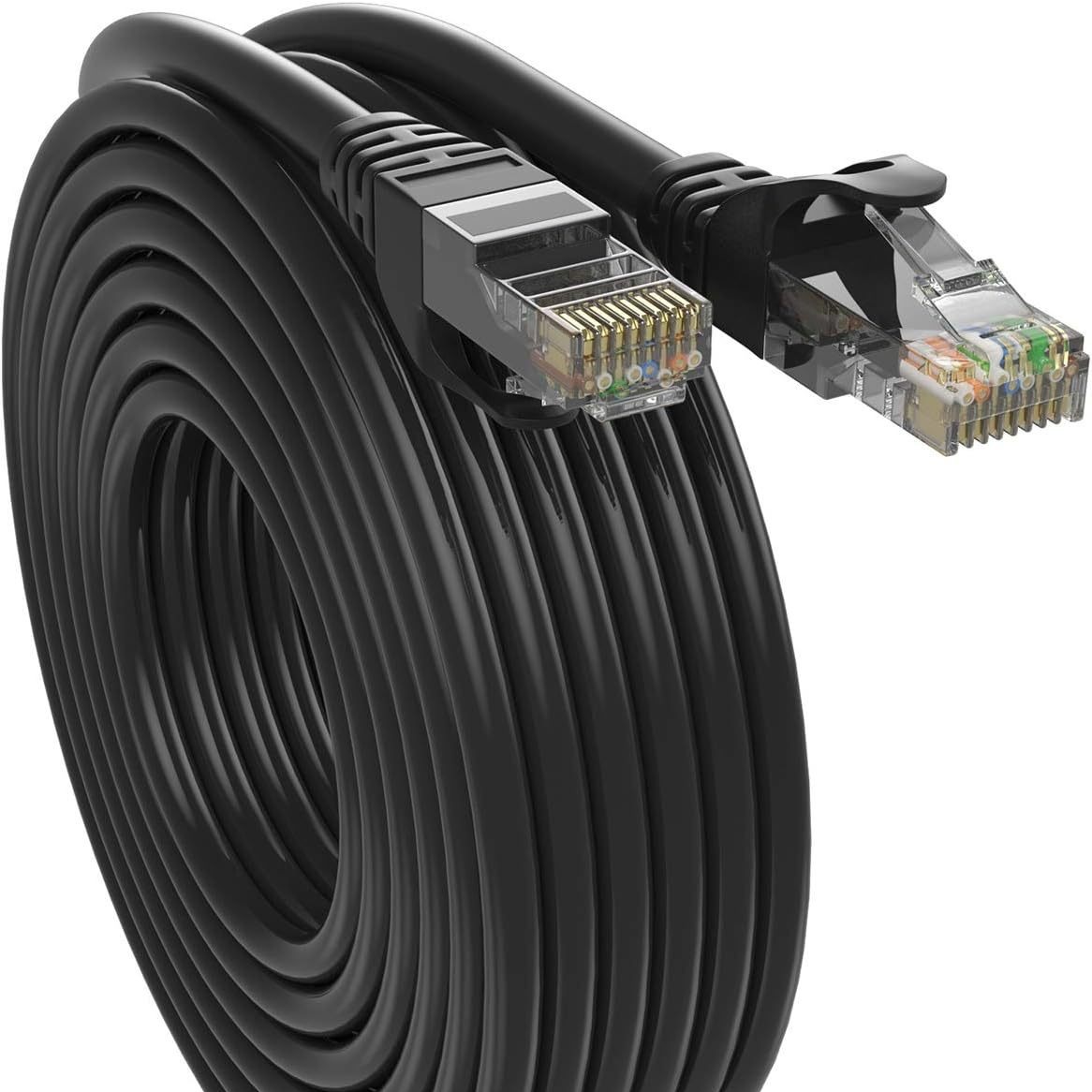 CCA Copper Clad Aluminum Cat5E Patch Cord 100Mbps Ethernet Cable