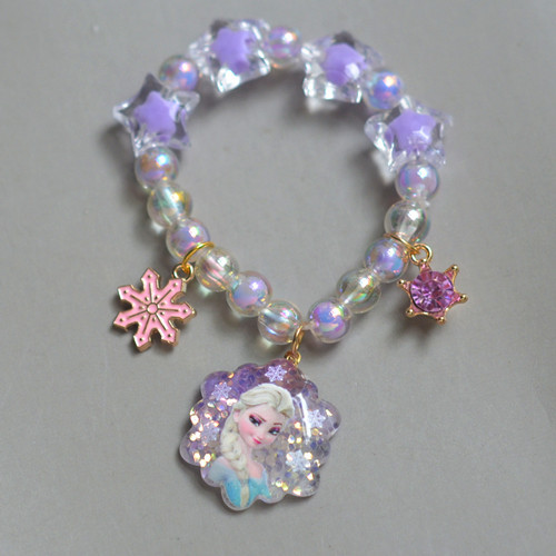 5# Snowflake Purple Aisha Bracelet