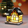 Decorations, resin, house, Christmas jewelry, new collection, micro landscape, Birthday gift