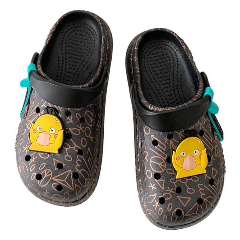 Мужские сабо 2025: новая модель, нескользящие, на толстой подошве, повседневные, для улицы, пляжные, с мягкой подошвой, закрытые тапочки для медсестер и мужчин