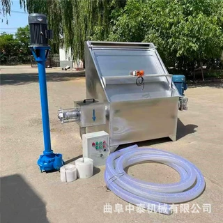 固液分离机猪粪干湿分离机养殖鸡粪牛粪酒糟小型挤水设备脱水机器