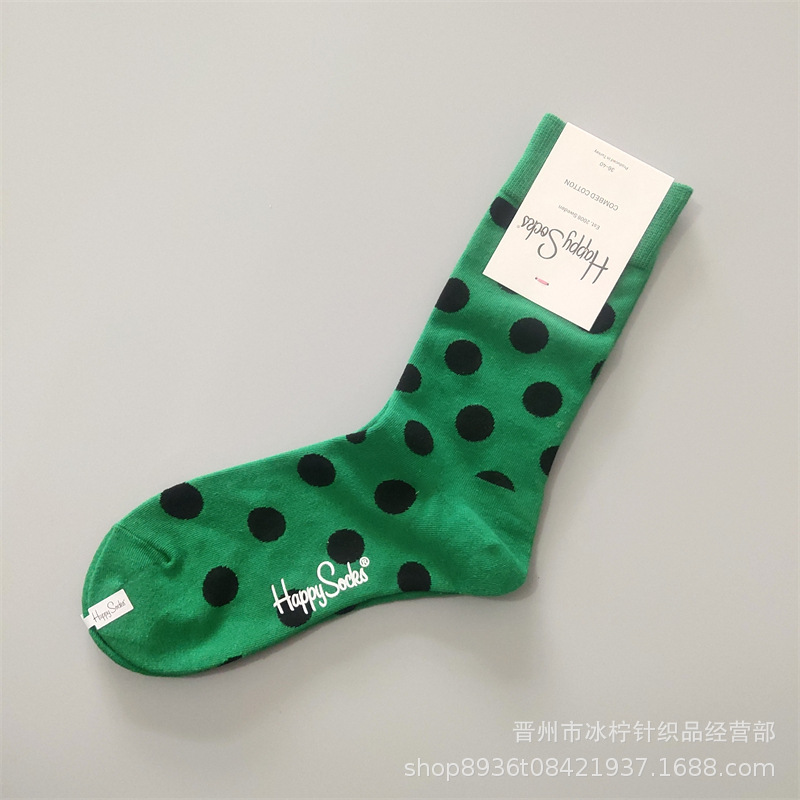 Happy socksスウェーデンのファッションブランドの女性が可愛いです。
