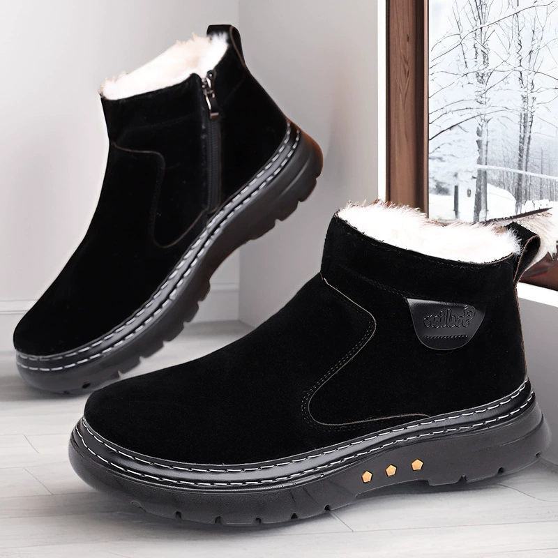 Комнатные? Нет. Actually translate: "Winter non‑slip fleece shoes X518, warm faux‑fur lining, sizes 38–46" -> "Зимние нескользящие обувь из флиса X518, теплая искусственная меховая подкладка, размеры 38–46". But keep product type: footwear: