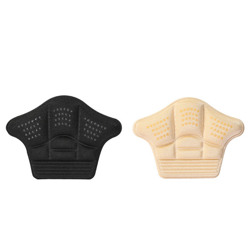 Loafers overhauled small artifact heel stickers to prevent heel falling off and anti-wearing feet half size insoles women's leather shoes foot scratching stickers wholesale