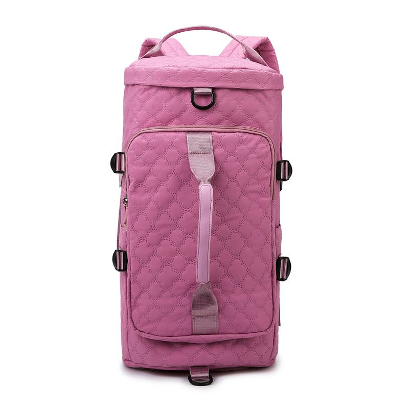 2024 nueva bolsa de viaje de separación seca y húmeda al aire libre de gran capacidad de moda, bolsa de yoga portátil multiusos para deportes y fitness