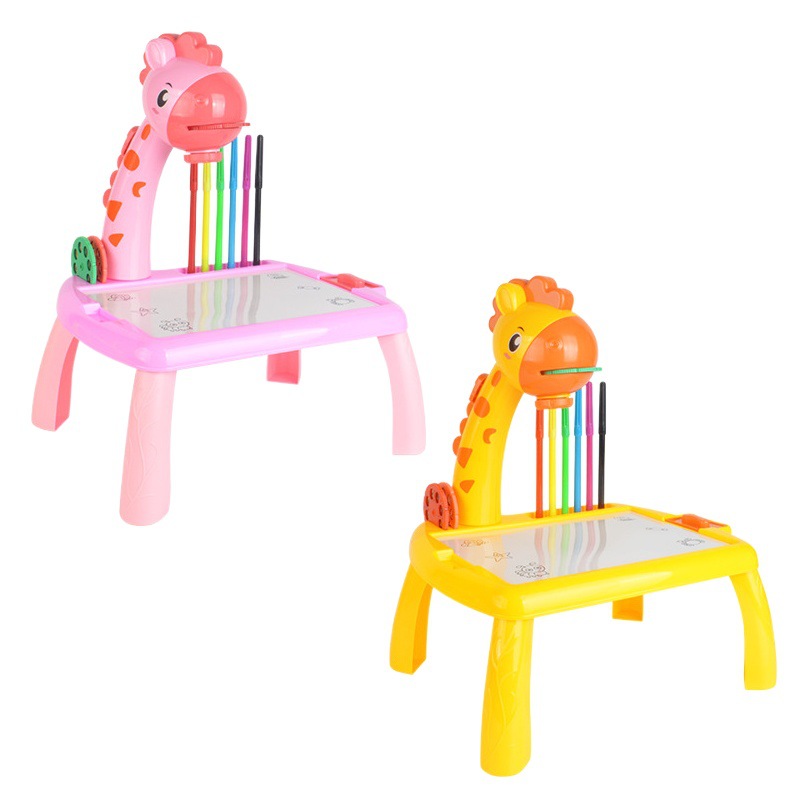 Tablero de dibujo para niños tablero de dibujo tablero de escritura para niños Proyección de ciervos soporte de tablero de dibujo para bebés juguetes educativos transfronterizos