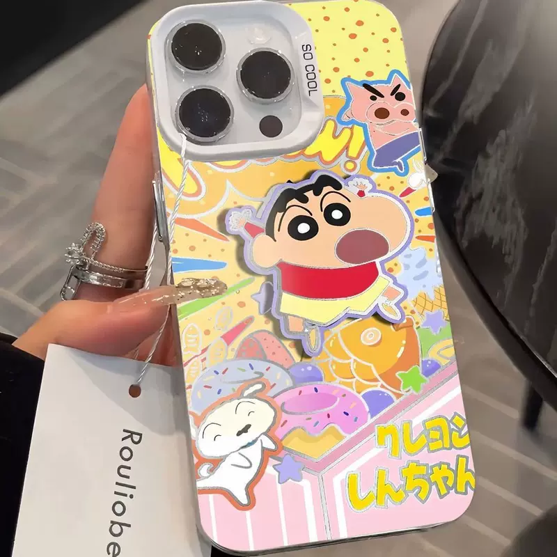 Apple, iPhone14, мультяшная милый совместимый чехол для телефона, 16promax, 8, защита от падения