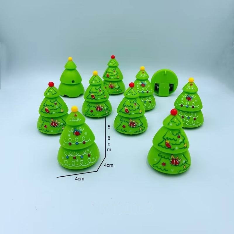 Navidad de dibujos animados inercia Tire hacia atrás coche juguete de los niños de regalo de Navidad kindergarten almuerzo estación Premio regalo