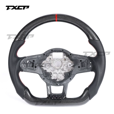 For Volkswagen 13-19 CC Golf 6 7 Sagitar Magotan Passat GTI modified carbon fiber steering wheel