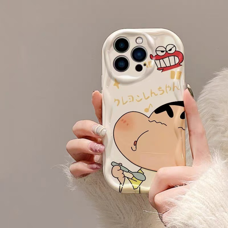 Funda para teléfono móvil iphone16 para niñas Japón y Corea del Sur Apple 15promax anti-caída 13mini/12pro/14/11