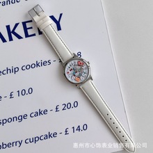 轻奢个性石英表网红立体kt猫男女学生党高颜值情侣小众设计感腕表