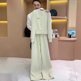 时尚休闲套装;连衣裙;女式针织衫