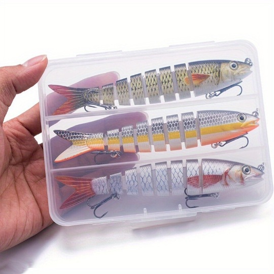 Nuevo Luya cebo multi-Sección de pescado 16 colores 13cm 18g biónico multi-Sección de cebo duro Comercio exterior Luya pesca cebo falso