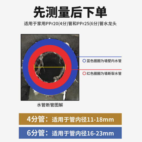 Double-head water pipe extractor triangle valve sliding tooth screw removal tool hand tap set broken wire extractor