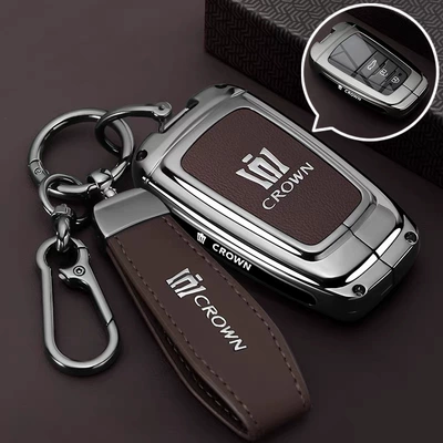 Wilfa 14Th Generation Crown — Static Rod/Key Bag - type-a-key-brown-leather-h-buckle-hanging-buckle