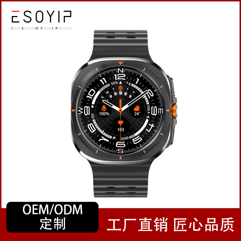 Watch Ultra Rugged Amoled Screen IP68 Waterproof 3D Menu SOS Function AI Dial Explosive Watch