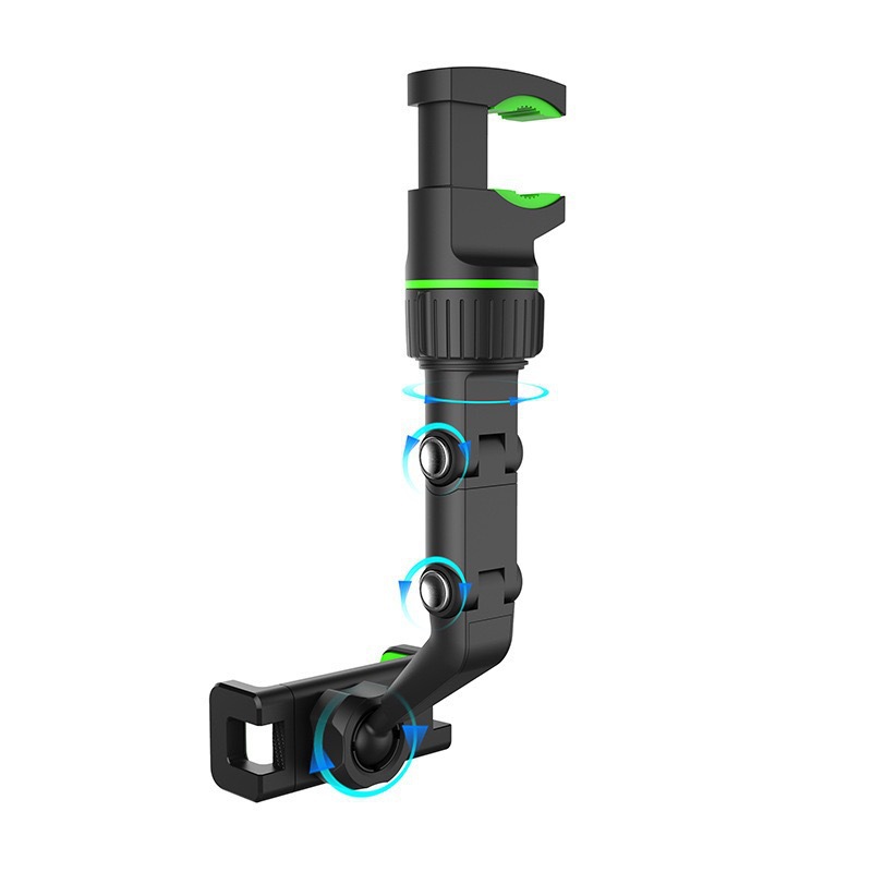 Cross-Border New Model Car Multifunctional Car Mount for Rearview Mirror and Rear Seat Video Shooting and Phone Use