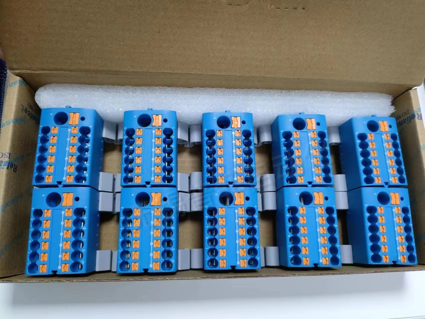 成都瑞联电气 电子元器件分线端子 RPD IT6-2.5/12-R35P BU RD