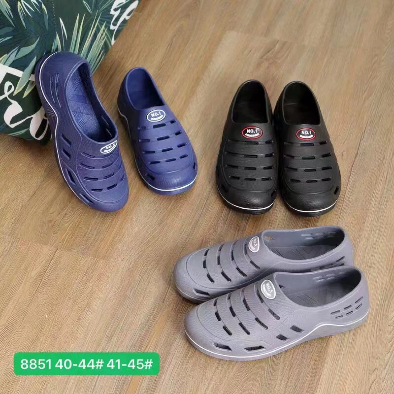 2023 Новая мужская обувь, мужская обувь, обувь «Все в одном», нескользящая износостойкая дышащая удобная обувь с отверстиями