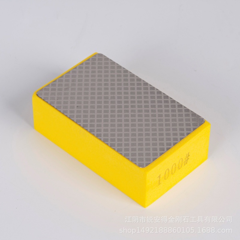 電気メッキダイヤモンドトリミング手拭きブロック手持ち式研磨タイルガラス石材研削刀メッキ砂ブロック卸売り|undefined