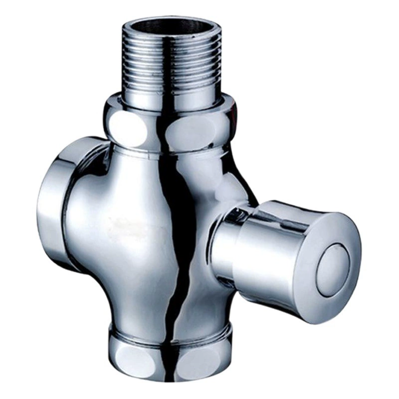 Медный ручной смывной клапан с задержкой, заподлицо для унитаза, смывной клапан для унитаза, самозакрывающийся смывной клапан, переключатель