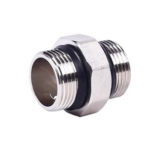 Upgraded all copper 1 inch 1.2 inch double outer wire joint floor heating water separator docking 32 pairs of wire outer tooth joint accessories