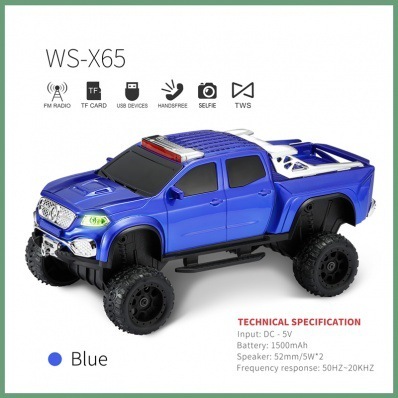 WS-X65 オフロードピックアップトラックモデル Bluetooth スピーカーサブウーファーワイヤレスオーディオギフト外国貿易スピーカー在庫あり|undefined