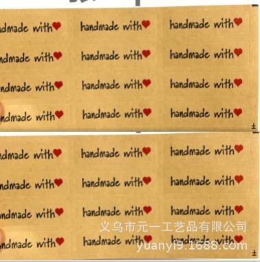 Accesorios - pegatinas de amor handmade30 pegatinas