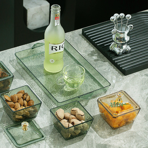 Internet Celebrity INS Candy Dish Living Room Snack Tray Fruit Plate European-Style Candy Box Cross-Border Amazon Nut & Dried Fruit Tray