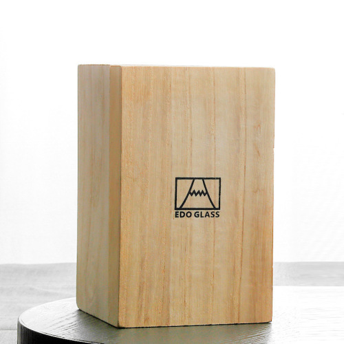 Handmade wooden box wooden packaging box jewelry candy box snow mountain cup Fuji mountain cup wooden box wholesale