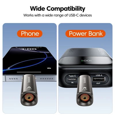 External Type-C Plug-In for — Siqaret yandırıcısı