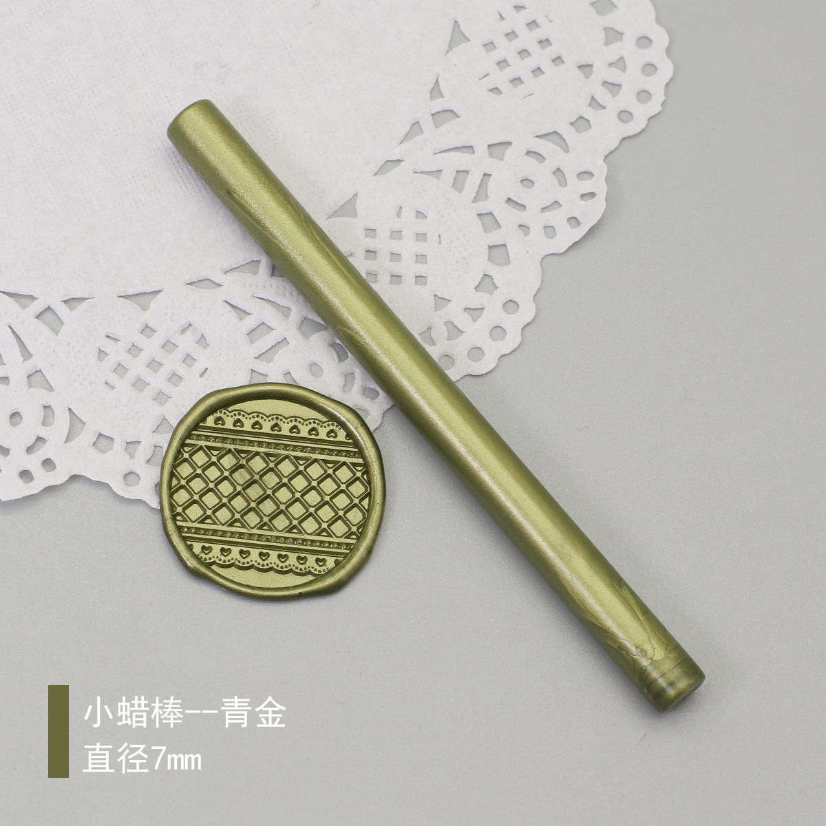 Palo de cera de pintura al fuego 94 colores 10*0,7 cm La barra de cera pequeña redonda se puede mezclar con la pistola de cera se puede utilizar en fábrica al por mayor