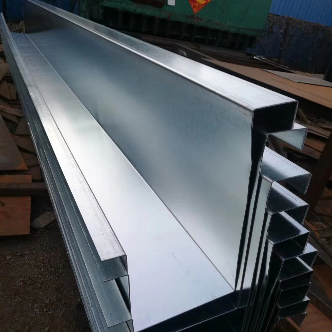 排水槽镀锌钢板折弯 建筑排水流镀锌天沟 长成型折弯厂房镀锌天沟
