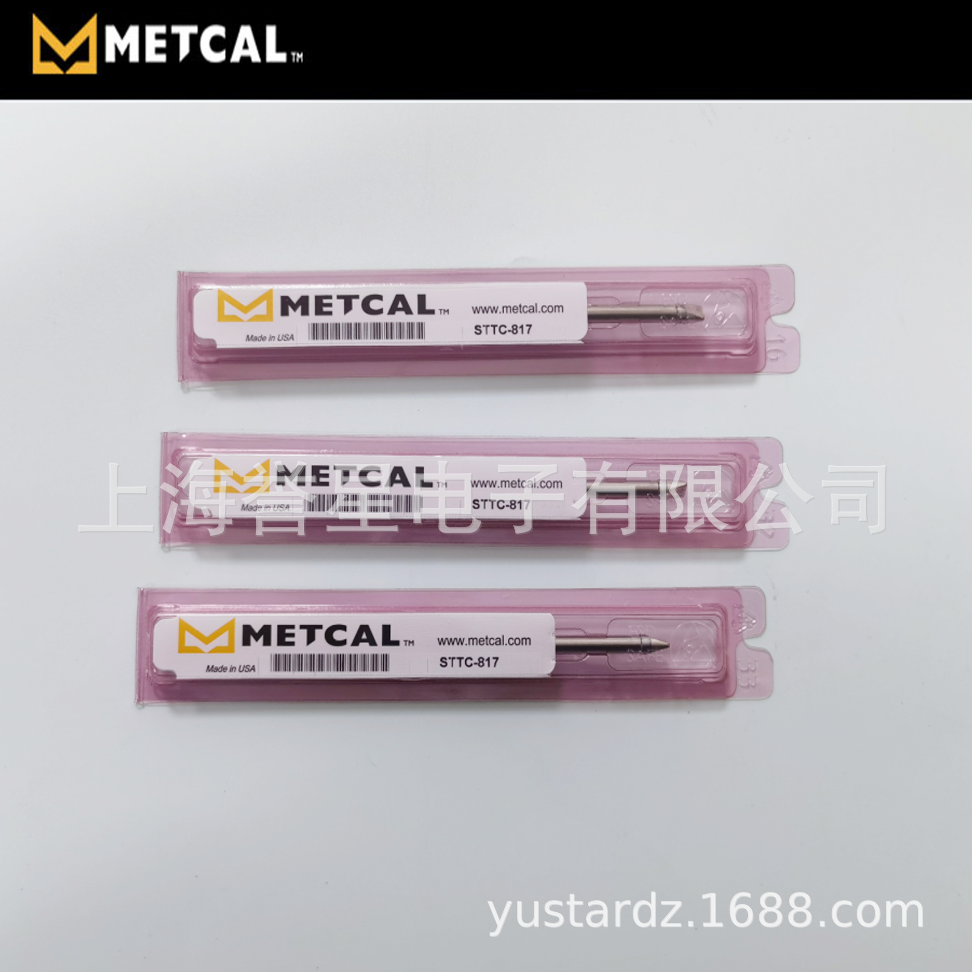 美国METCAL(OKI)凿型烙铁头STTC-817适用于MX-500/MX-5200系列