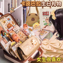 卡皮巴拉礼盒生日伴手礼小学生学习用品六一儿童节礼物文具套装