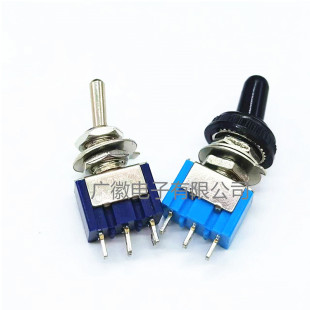 Supply MTS-102 Toggle Switch 3-pin 2-speed 6MM Three-pin Two-speed Twist Toggle Rocker Switch