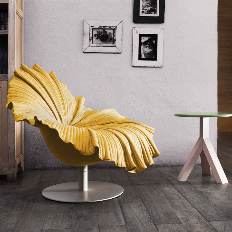 Designer Simple Light Luxury Fiberglass Petal Chair Lotus Shape Swivel Chair Hotel Model Room Villa Art Chair Designer Simple Light Luxury Fiberglass Petal Chair Lotus Shape Swivel Chair Hotel Model Room Villa Art Chair