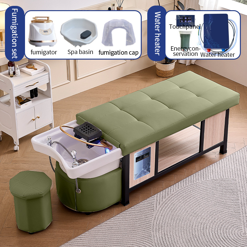 Cerámica - verde solar + circulación de agua + calentador de agua + fumigación