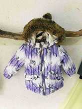 童裝批發冬季外套外貿原單兒童加厚沖鋒衣棉衣滑雪服連帽外套