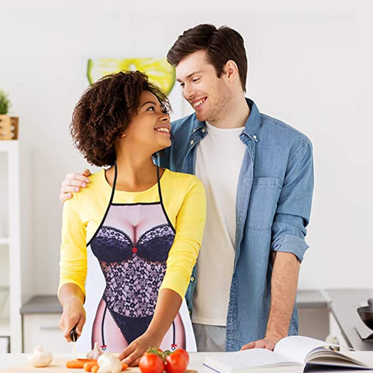 围裙烧烤炉围裙烹饪围裙派对围裙有趣原创烹饪围裙男士女士成人