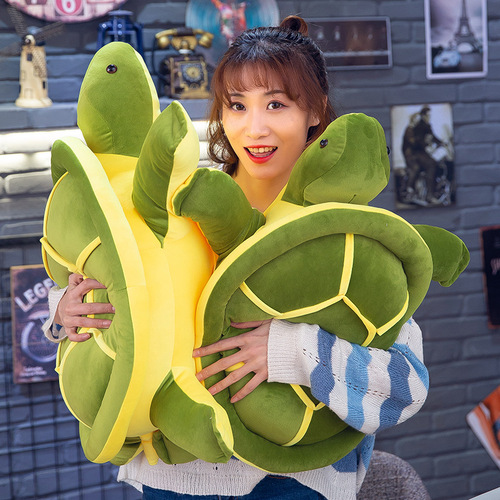 Down Cotton Soft Turtle Doll Plush Toy Simulated Turtle Pillow Rag Doll Doll Turtle Cushion Wholesale