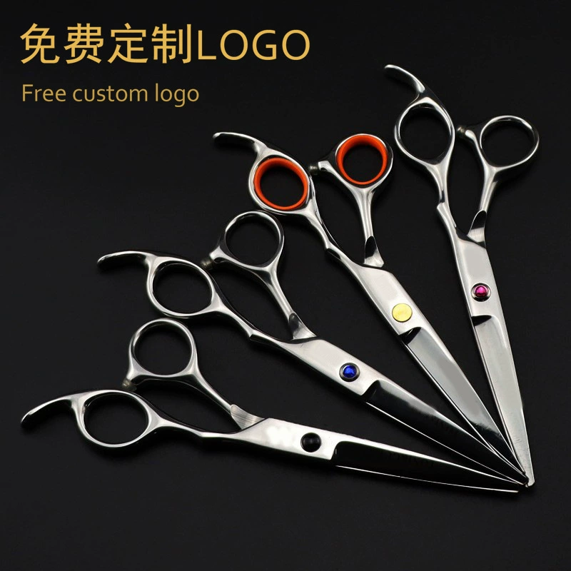 6,0 дюймов персонализированные Парикмахерские ножницы плоские ножницы челка зубы тонкие ножницы TONI