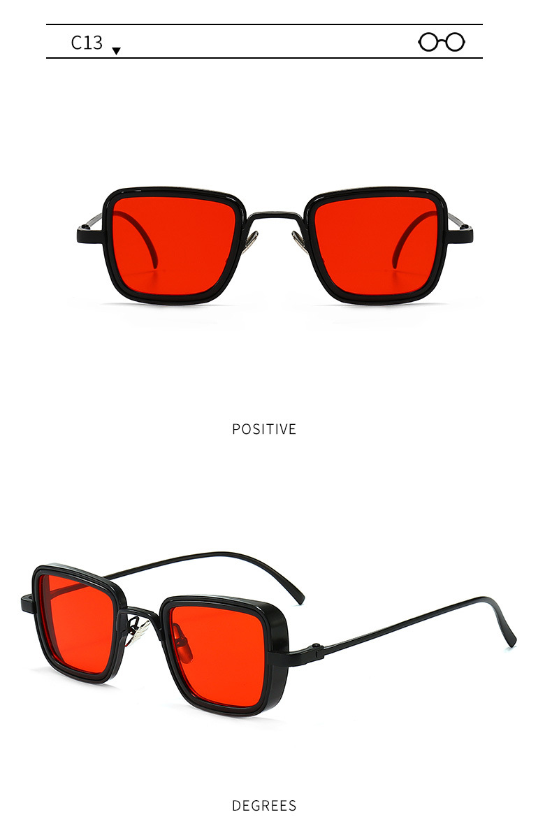 60g Weight Full Frame Glasses Structure Sunglasses Classification Ac, UV400 Protection Lens Material Square Glasses Style Travel Occasion Solid Color Pattern Men'S Gender Classic Style Style Classic Style Solid Color Ac UV400 Protection Square Full Frame Men's Sunglasses 17