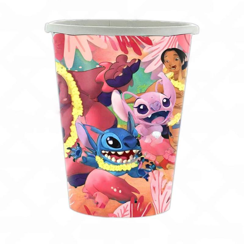 史迪奇主题生日派对套装纸盘一次性装饰星际宝贝气球儿童可爱套装|undefined