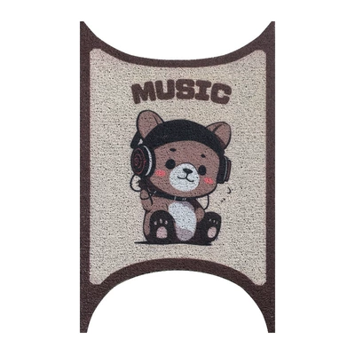 No.9 MZ330 PVC Coil Carpet Electric vehicle foot mat - music-bear-no9-mz3