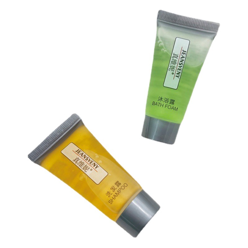 White Tea Shampoo and Shower Gel Manufacturer Wholesale Disposable Shampoo and Shower Gel Set for Star Hotels