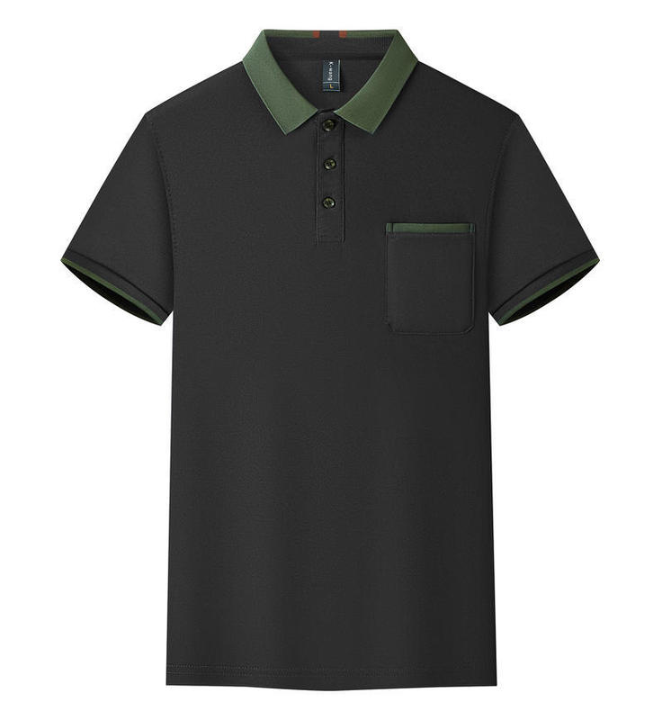 拼色翻领文化衫衫工作服定制polo衫餐饮工作服定制印logo印字图芳|undefined